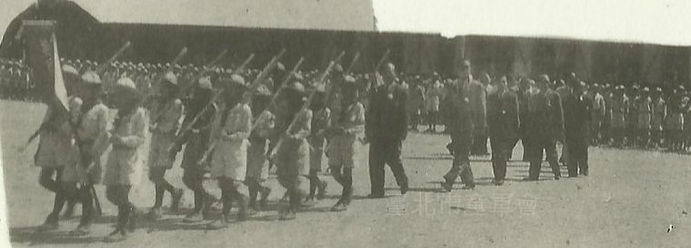 臺北市童子軍第1次大會(臺北市立女子中學39年畢業紀念冊)
